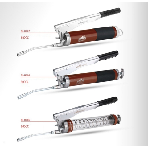 Bơm tay 600cc suoli, sử dụng mỡ nhôi hoặc mỡ tuýp & mỡ sâu - dòng sản phẩm high quality