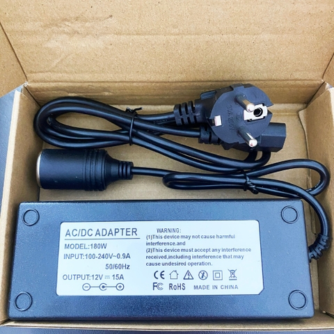 đổi nguồn điện 220v sang 12v công suất 10A, 15A