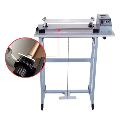 600x3mm Máy hàn miệng túi dập chân Ruixiang SFTD-600