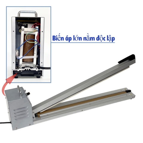 Máy hàn miệng túi tay dài Vĩnh Khang Ruixiang 60cm, 80cm, 100cm