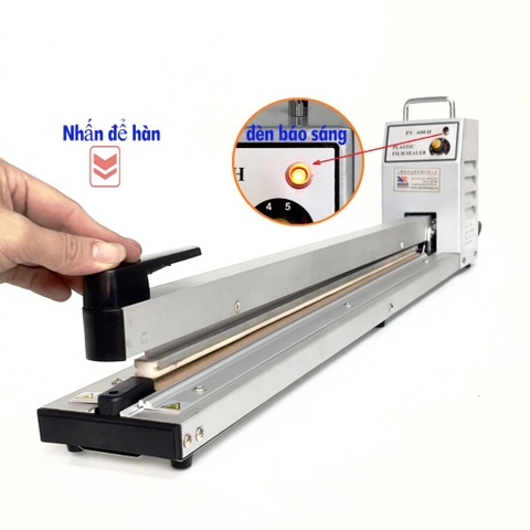 Máy hàn miệng túi tay dài Vĩnh Khang Ruixiang 60cm, 80cm, 100cm