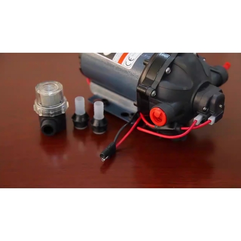 Máy Bơm Tăng Áp Nước 12V/24V Cho RV & Du Thuyền – Tăng Áp Hiệu Suất Cao