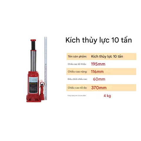 Con đội thủy lực tay 2-100 tấn