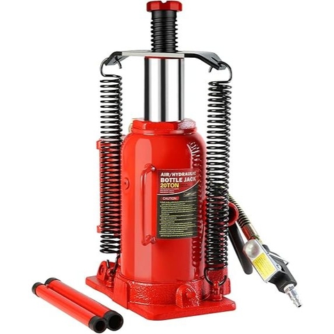 Con đội thủy lực Khí Nén 12 Tấn nâng Từ 25–51cm