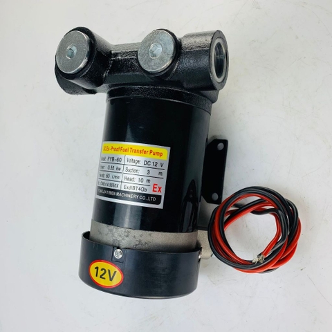 Máy bơm tiếp nhiên liệu di động chống cháy nổ 12V/24V