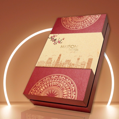 Hộp Quà Tết Trống Đồng 2026