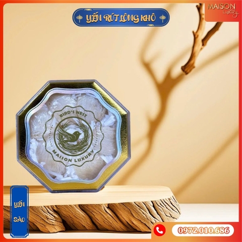 Yến Sào Cho Người Bệnh Rút Lông Khô Maison Luxury 50g