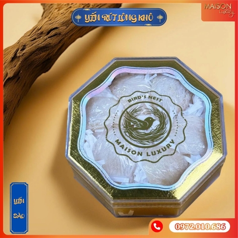 Yến Sào Cho Người Cao Tuổi Rút Lông Khô Maison Luxury 50g