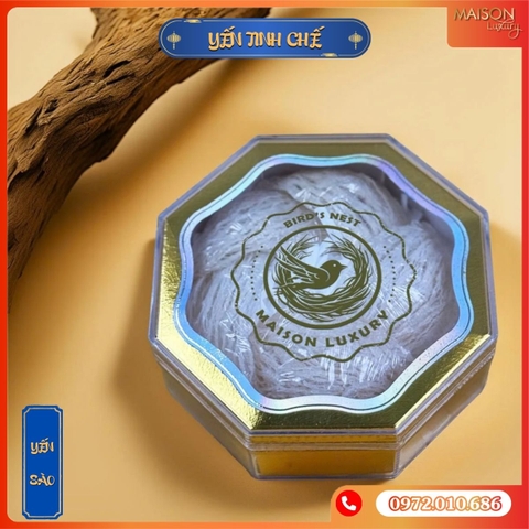 Yến Sào Cho Người Bệnh Tinh Chế Nguyên Tổ Maison Luxury 50g