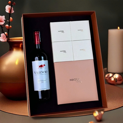 Hộp Quà Tết Maison Trúc Thanh 1 - Quà tết cao cấp