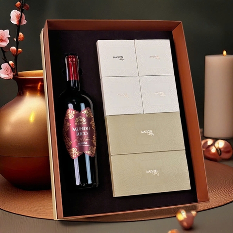 Hộp Quà Tết Maison Trúc Thanh 3 - Quà tết cao cấp