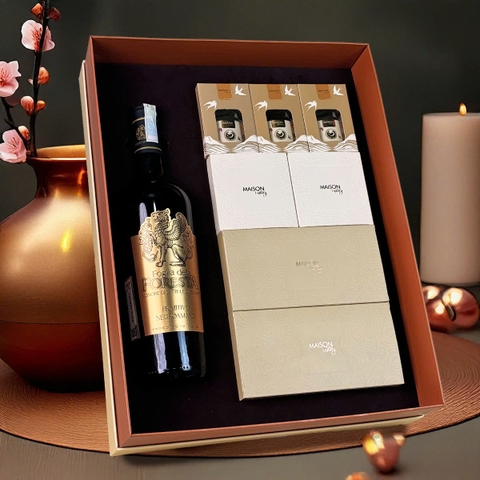 Hộp Quà Tết Maison Trúc Thanh 6 - Quà tết cao cấp