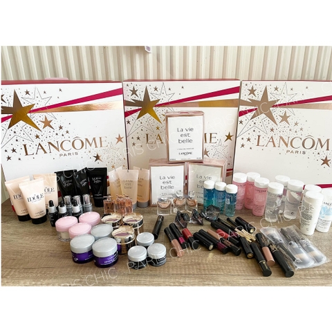 Mascara Lancome mini tách set Noel 2024