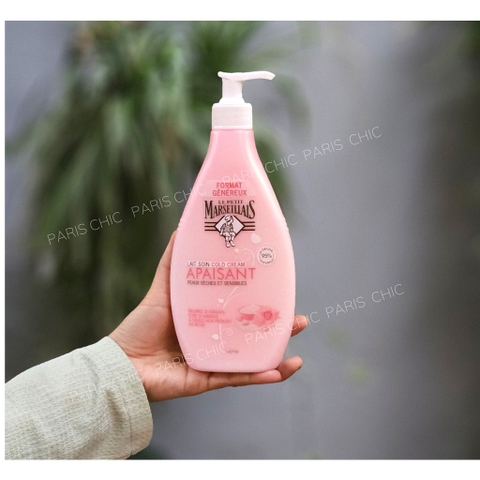 Dưỡng thể thiên nhiên Marseillais 400ml hàng Pháp dưỡng ẩm mềm mịn lành tính