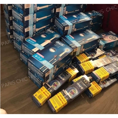 Đầu thay bàn chải điện Oral-B chính hãng Pháp, made in Germany (máy Pro và máy iO)