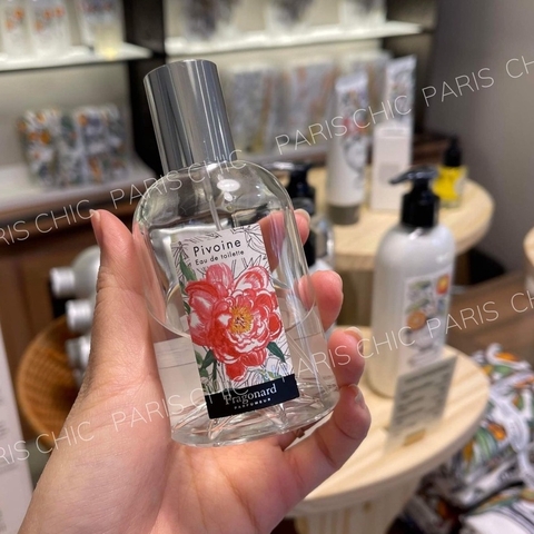Nước hoa Pháp Fragonard hương mẫu đơn Pivoine 20ml hàng Pháp đủ bill