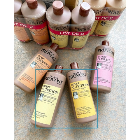 Dầu gội/ xả Provost hàng Pháp dòng chuyên nghiệp dùng trong salon Pháp