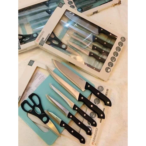 Bộ dao kéo thớt Ernesto hàng Đức - Made in Germany