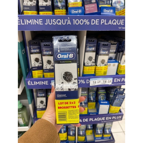 Đầu thay bàn chải điện Oral-B chính hãng Pháp, made in Germany (máy Pro và máy iO)