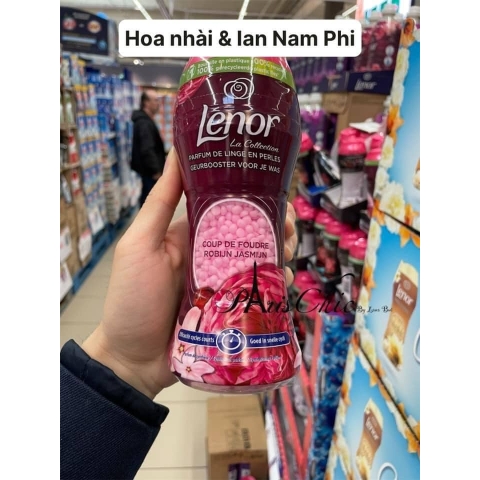 Viên xả vải tinh chất nước hoa Pháp Lenor - hàng chính hãng