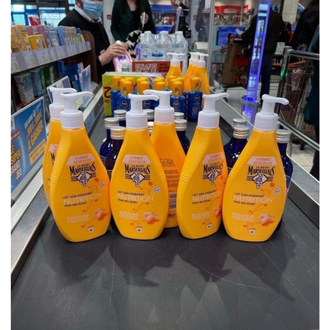 Dưỡng thể thiên nhiên Marseillais 400ml hàng Pháp dưỡng ẩm mềm mịn lành tính