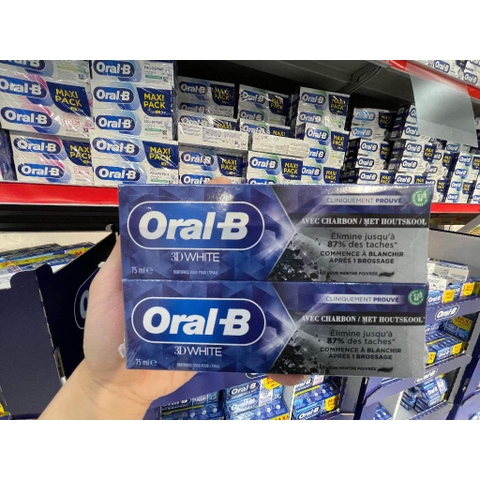 Kem đánh răng Oral B sạch răng, thơm miệng, chống chảy máu chân răng (sản xuất tại Đức, bill Pháp)