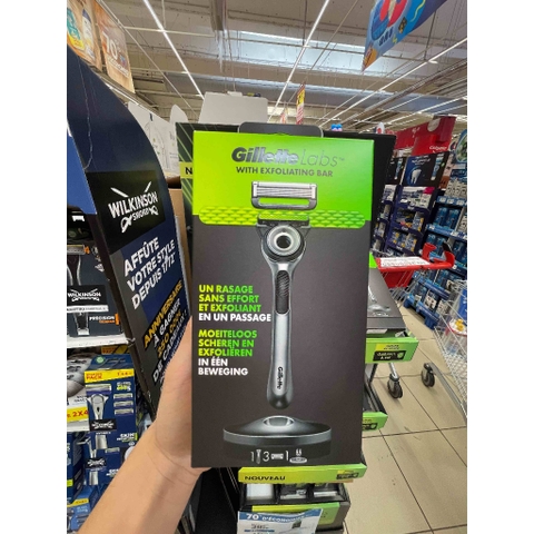 Dao cạo râu Gillette Labs dòng cao cấp chính hãng Pháp