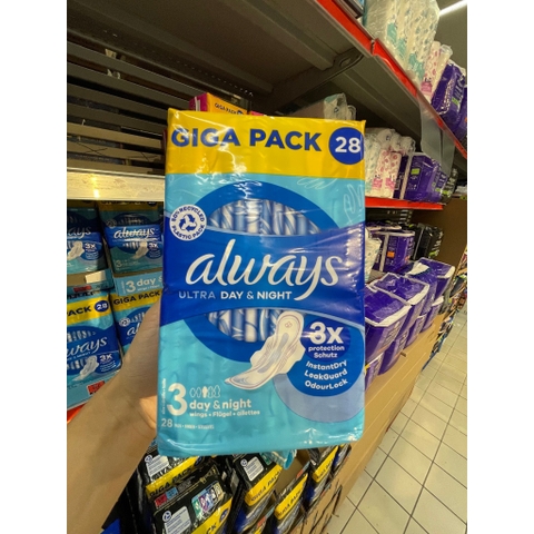Băng vệ sinh, Tampax Always chính hãng, số 1 Pháp
