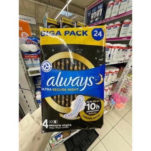 Băng vệ sinh, Tampax Always chính hãng, số 1 Pháp