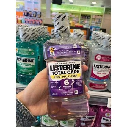 [Chính hãng Pháp] Nước súc miệng Listerine sạch sâu, thơm miệng, chống nhiệt miệng, viêm nướu