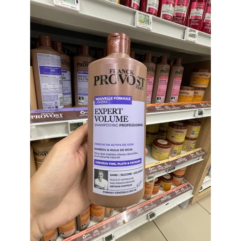 Dầu gội/ xả Provost hàng Pháp dòng chuyên nghiệp dùng trong salon Pháp