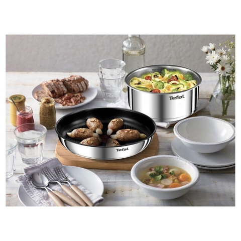 [Tổng hợp] Các bộ nồi chảo chính hãng Tefal Pháp (bill mua siêu thị Pháp)