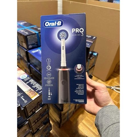Bàn chải điện Oral-B cao cấp thiết kế chống mốc (chính hãng bill Pháp, sản xuất tại Đức)