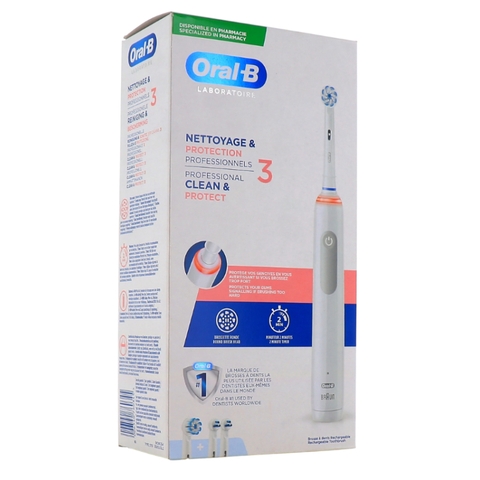 Bàn chải điện Oral-B cao cấp thiết kế chống mốc (chính hãng bill Pháp, sản xuất tại Đức)