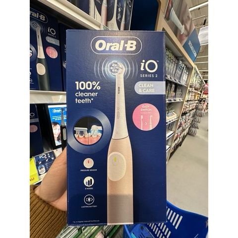 Bàn chải điện Oral-B chính hãng biII Pháp, sản xuất tại Đức, thiết kế chống mốc dùng siêu thích