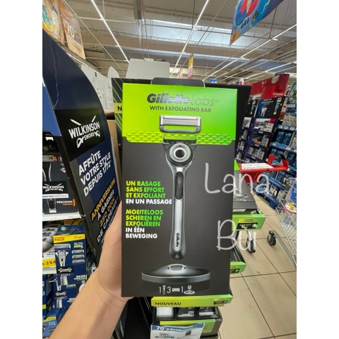 Dao cạo râu Gillette Labs dòng cao cấp chính hãng Pháp