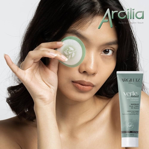 Mặt nạ bùn khoáng xanh siêu mịn Argiletz giúp làn da căng mướt trẻ đẹp- chính hãng Pháp
