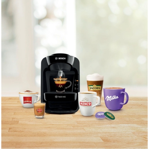 Máy pha cafe viên nén Tassimo Bosch chính hãng (bill Pháp) siêu tiện lợi