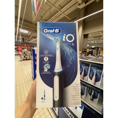 Bàn chải điện Oral-B chính hãng biII Pháp, sản xuất tại Đức, thiết kế chống mốc dùng siêu thích