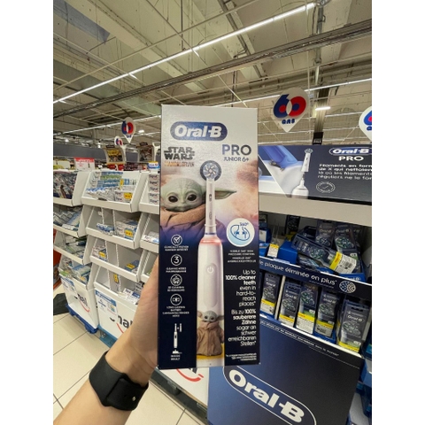 Bàn chải điện Oral-B chính hãng biII Pháp, sản xuất tại Đức, thiết kế chống mốc dùng siêu thích