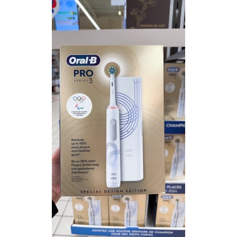 Bàn chải điện Oral-B chính hãng biII Pháp, sản xuất tại Đức, thiết kế chống mốc dùng siêu thích