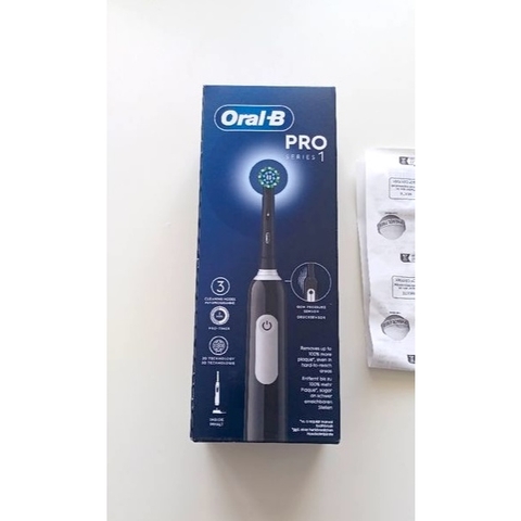 Bàn chải điện Oral-B chính hãng biII Pháp, sản xuất tại Đức, thiết kế chống mốc dùng siêu thích