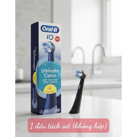 Đầu thay bàn chải điện Oral-B chính hãng Pháp, made in Germany (máy Pro và máy iO)