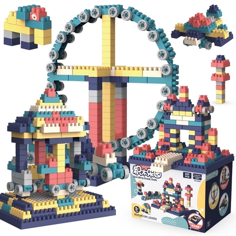 Bộ xếp hình Lego 520 chi tiết hàng loại 1 cao cấp