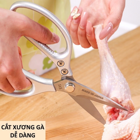 Kéo Nhật cắt gà SK5 lưỡi thép, tay gang cao cấp SALE VỀ GỐC LẤY TƯƠNG TÁC
