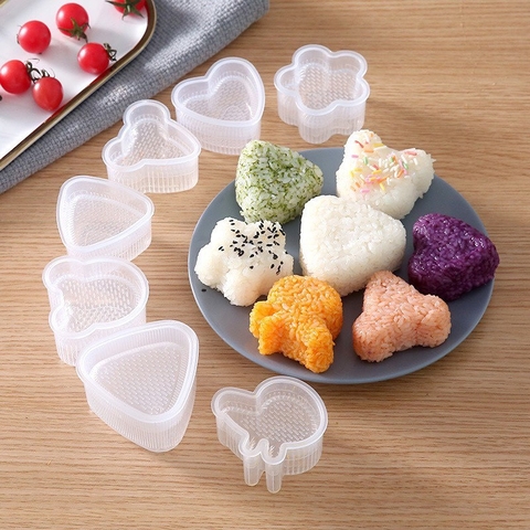 Bộ 7 khuôn làm cơm nắm BETO ngộ nghĩnh