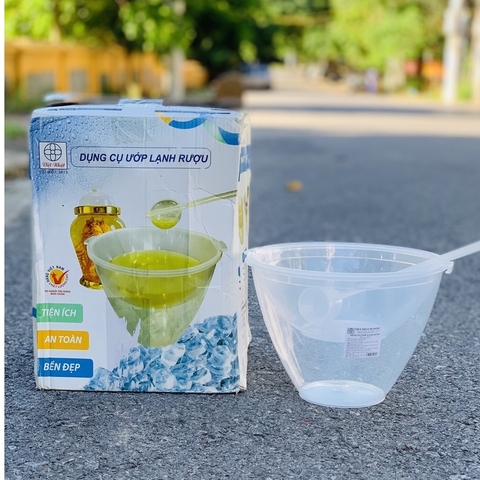 Bát đựng rượu, đồ uống ướp đá Việt Nhật kèm gáo múc- giá tốt nhất thị trường