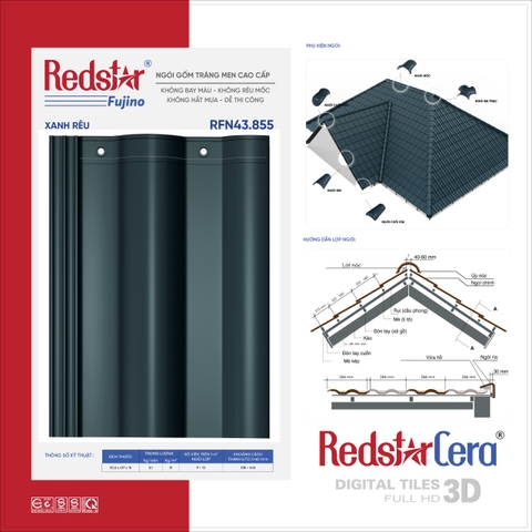 NGÓI SÓNG REDSTAR 2 VÍT RFN43.855
