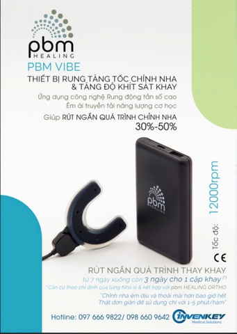 Sản phẩm rung tăng tốc và khít sát khay - PBM Vibe