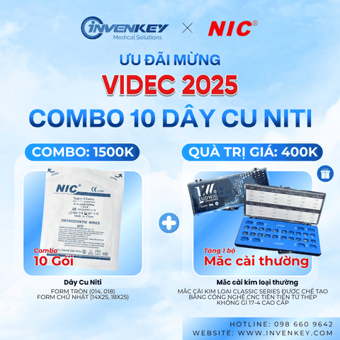 Combo 10 dây Cu Niti – Quà trị giá 400K